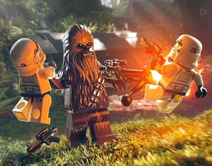 Artista decidiu usar Lego para recriar cenas populares de filmes e jogos (36 fotos) 18