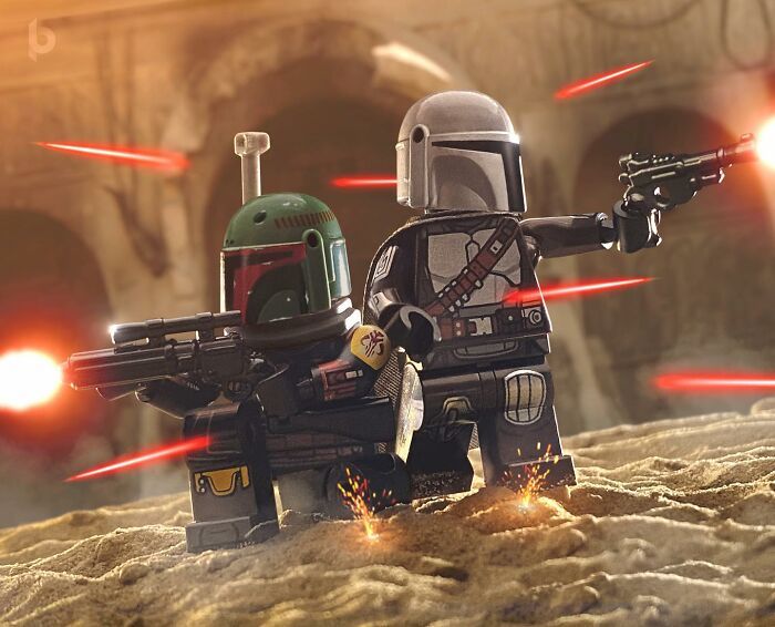 Artista decidiu usar Lego para recriar cenas populares de filmes e jogos (36 fotos) 19