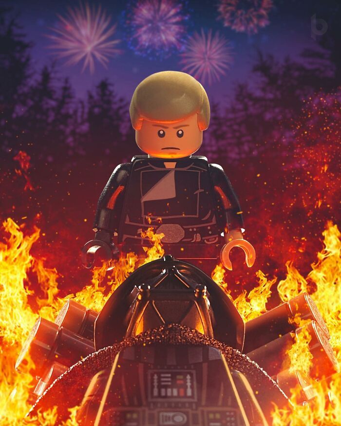 Artista decidiu usar Lego para recriar cenas populares de filmes e jogos (36 fotos) 20