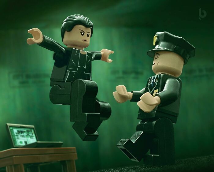 Artista decidiu usar Lego para recriar cenas populares de filmes e jogos (36 fotos) 21