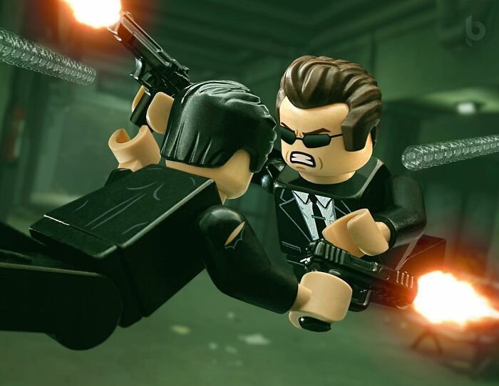 Artista decidiu usar Lego para recriar cenas populares de filmes e jogos (36 fotos) 23