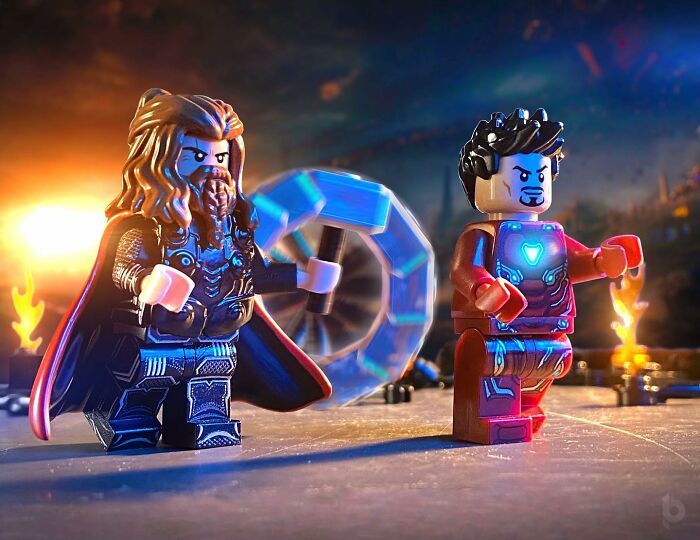 Artista decidiu usar Lego para recriar cenas populares de filmes e jogos (36 fotos) 28