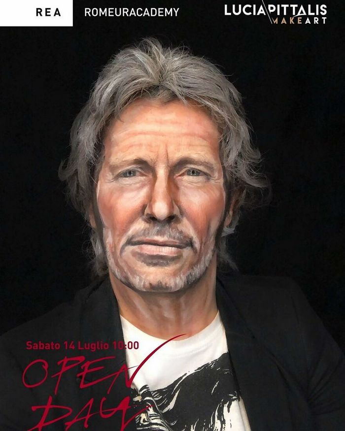 Artista italiana surpreende a internet com suas transformações usando apenas maquiagem (42 fotos) 31