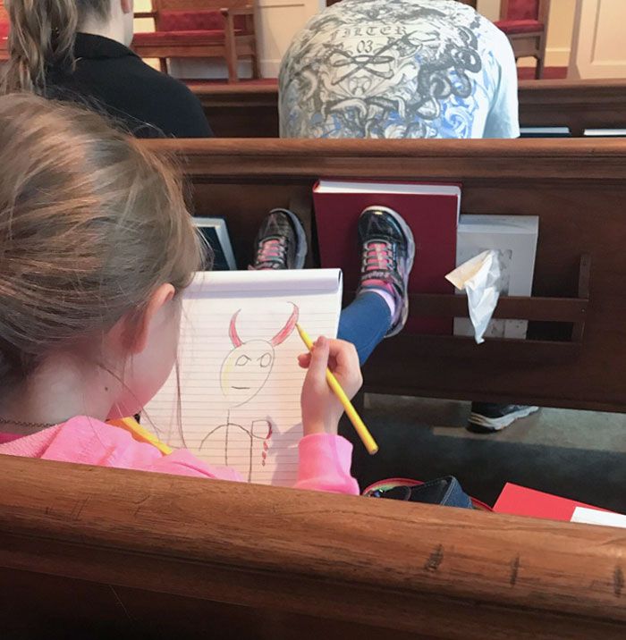 17 coisas assustadoras que as crianças fizeram que são hilárias e preocupantes 9