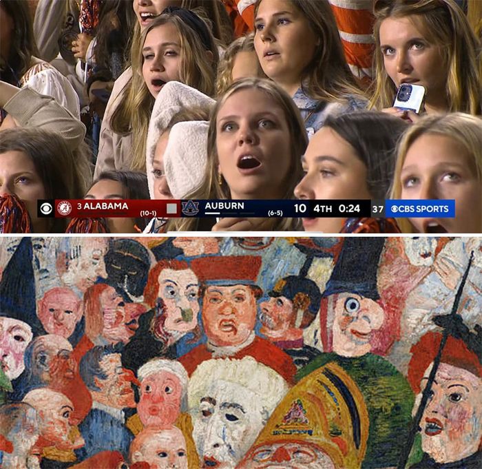 Conta do Instagram compara arte com momentos esportivos, e as pessoas acham engraçadas (46 fotos) 4