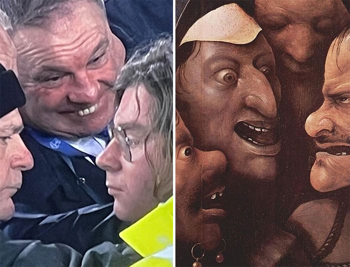 Conta do Instagram compara arte com momentos esportivos, e as pessoas acham engraçadas (46 fotos) 6