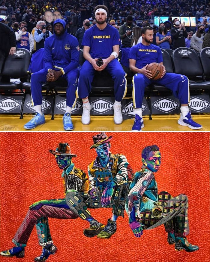 Conta do Instagram compara arte com momentos esportivos, e as pessoas acham engraçadas (46 fotos) 34