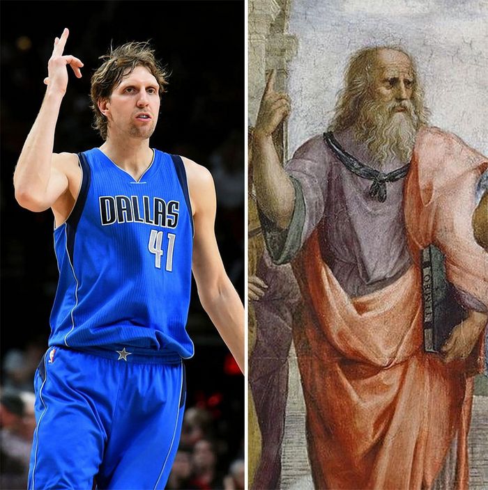 Conta do Instagram compara arte com momentos esportivos, e as pessoas acham engraçadas (46 fotos) 41