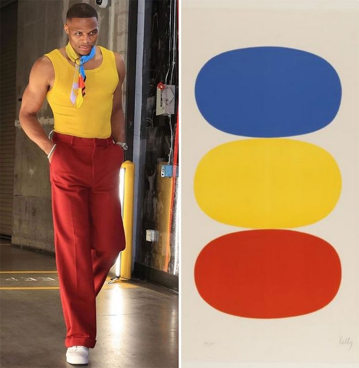 Conta do Instagram compara arte com momentos esportivos, e as pessoas acham engraçadas (46 fotos) 45