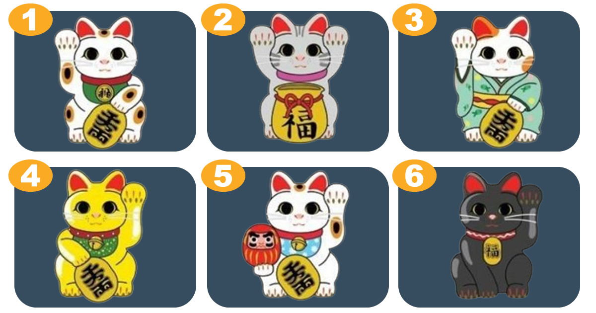 Escolha um gato da sorte e obtenha uma revelação para o seu futuro 1