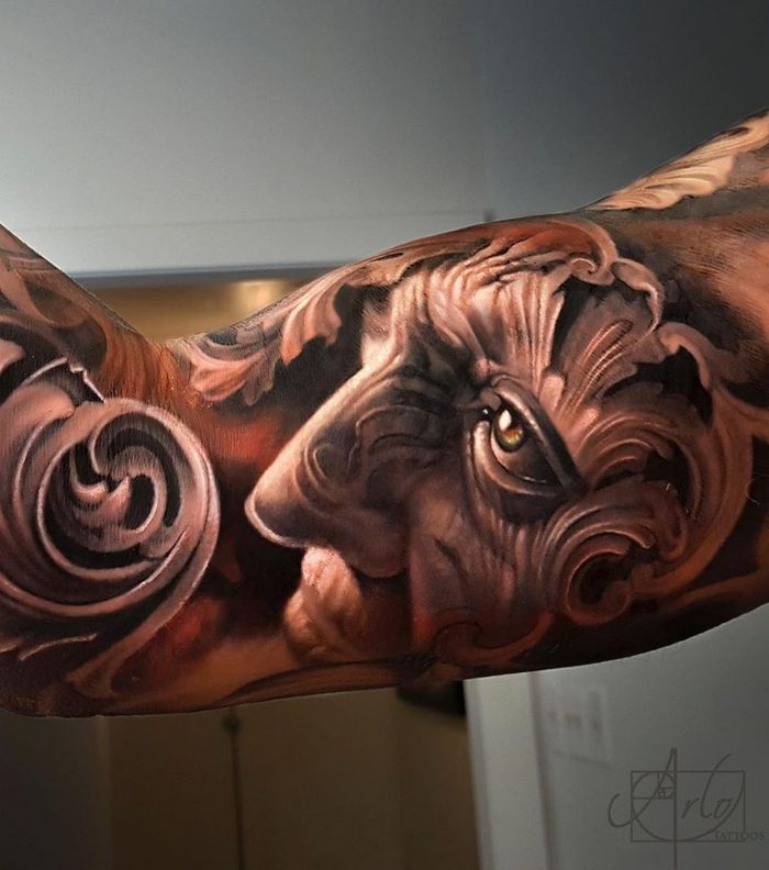 Este artista cria tatuagens surrealistas que podem confundir sua mente (16 fotos) 13