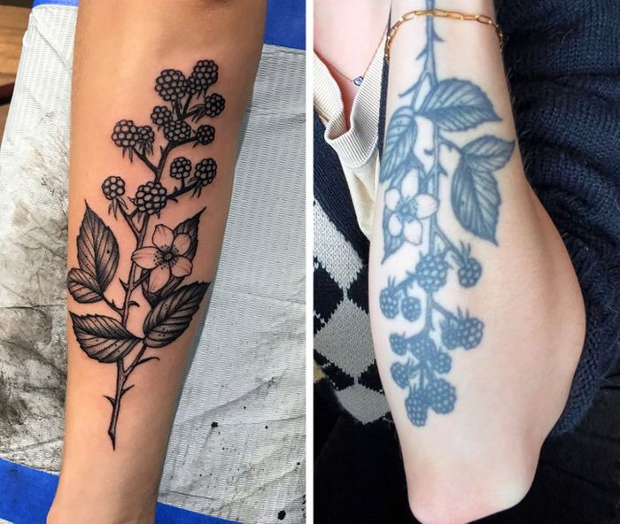 20 provas de que a passagem do tempo também envelhece a tatuagem 4