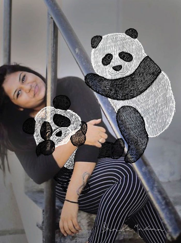 Quando o tédio ataca, eu rabisco nas fotos dos meus amigos e aqui está o resultado (20 fotos) 3