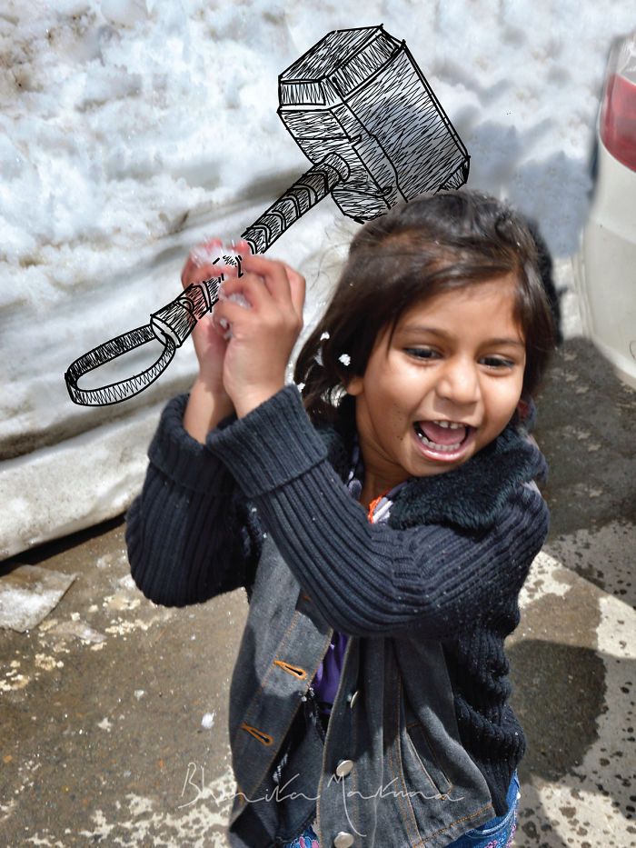 Quando o tédio ataca, eu rabisco nas fotos dos meus amigos e aqui está o resultado (20 fotos) 13