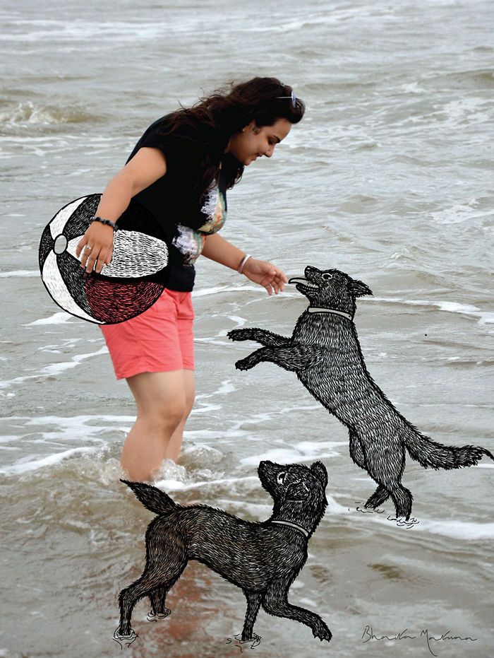 Quando o tédio ataca, eu rabisco nas fotos dos meus amigos e aqui está o resultado (20 fotos) 14