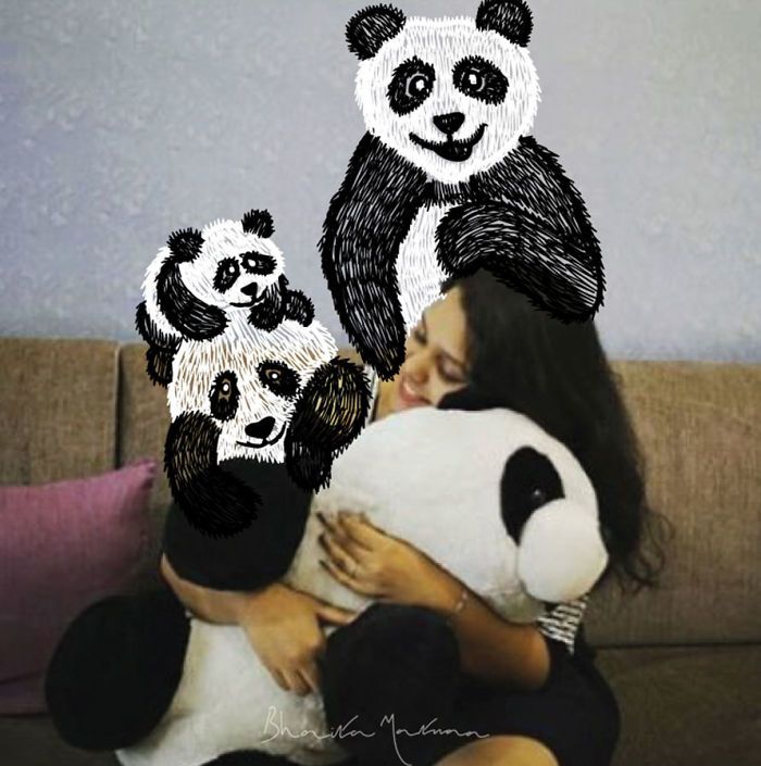 Quando o tédio ataca, eu rabisco nas fotos dos meus amigos e aqui está o resultado (20 fotos) 16