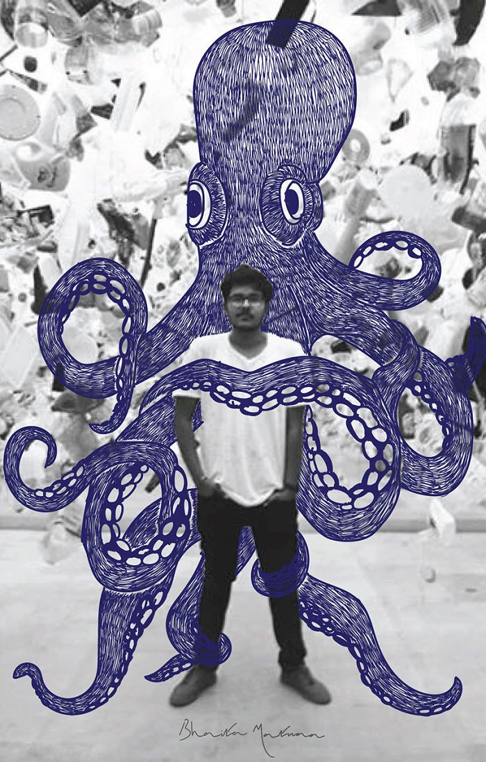 Quando o tédio ataca, eu rabisco nas fotos dos meus amigos e aqui está o resultado (20 fotos) 20