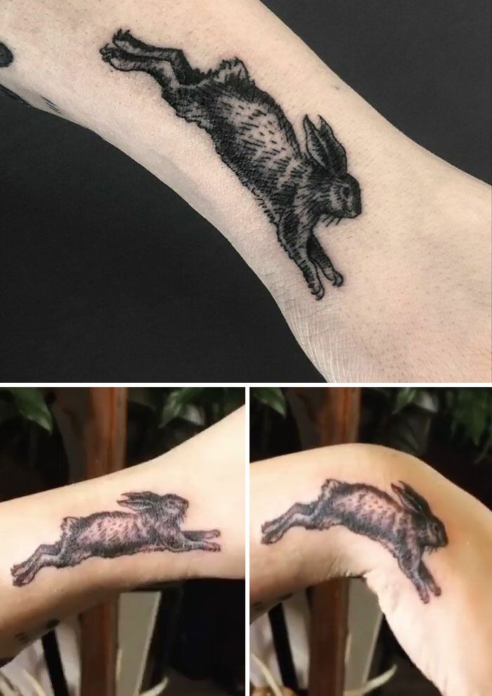 40 tatuagens geniais que revelam toda a sua glória somente depois que suas telas se movem 11