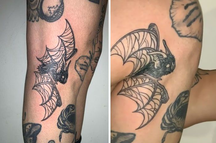 40 tatuagens geniais que revelam toda a sua glória somente depois que suas telas se movem 27