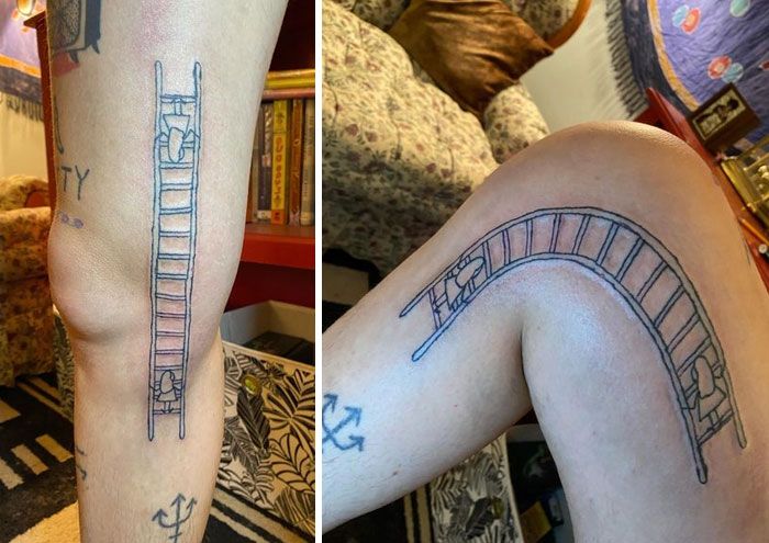 40 tatuagens geniais que revelam toda a sua glória somente depois que suas telas se movem 34