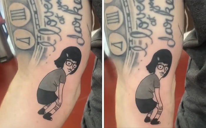 40 tatuagens geniais que revelam toda a sua glória somente depois que suas telas se movem 38