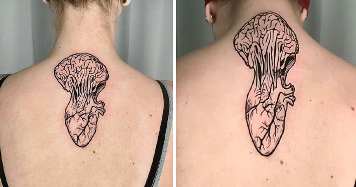 40 tatuagens geniais que revelam toda a sua glória somente depois que suas telas se movem