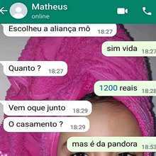 Já vem o casamento junto com essa Aliança