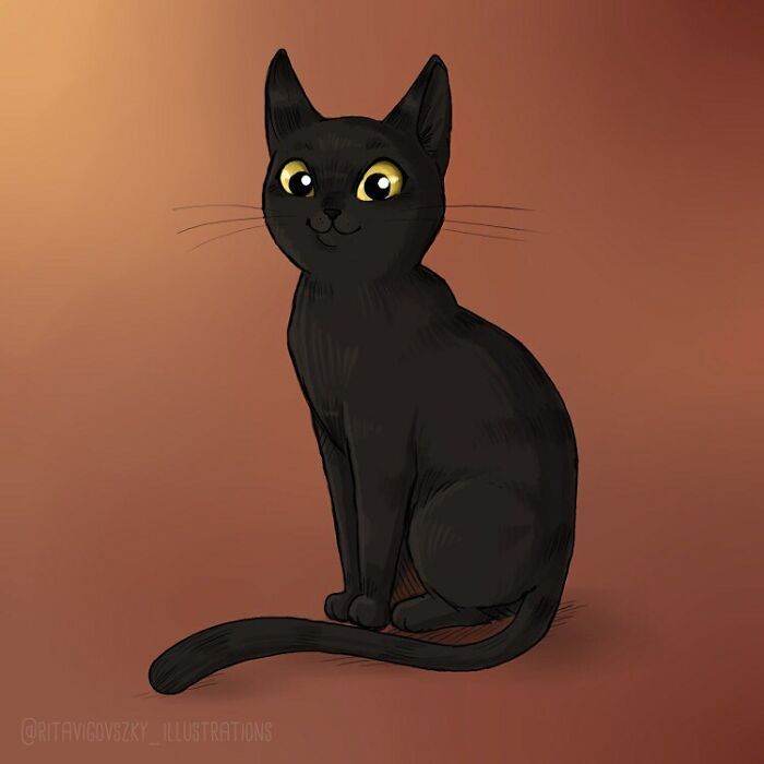 Artista mostra como é ter um gato em casa (52 fotos) 31