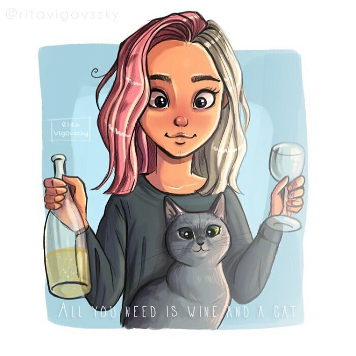 Artista mostra como é ter um gato em casa (52 fotos) 38