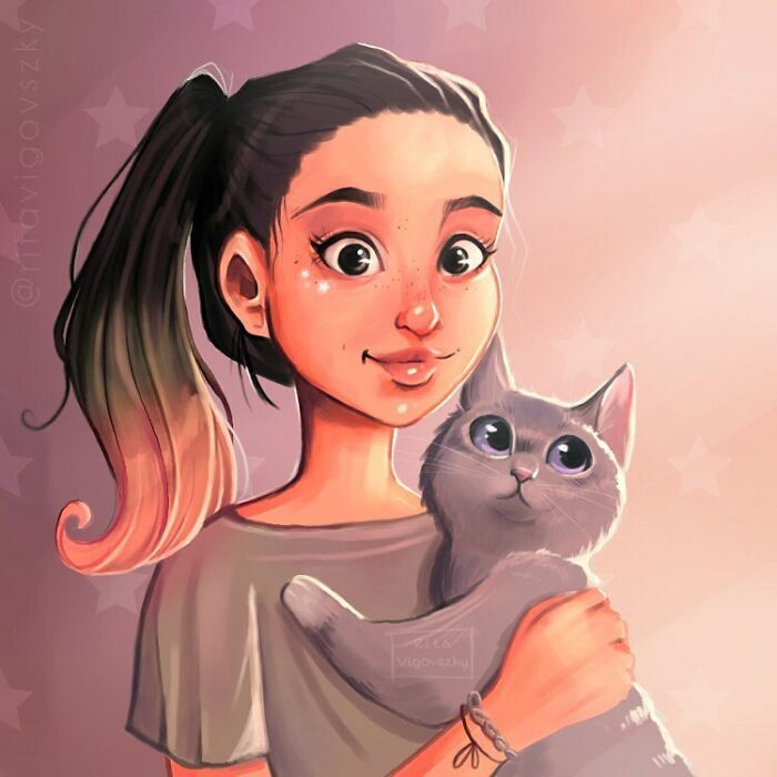 Artista mostra como é ter um gato em casa (52 fotos) 39