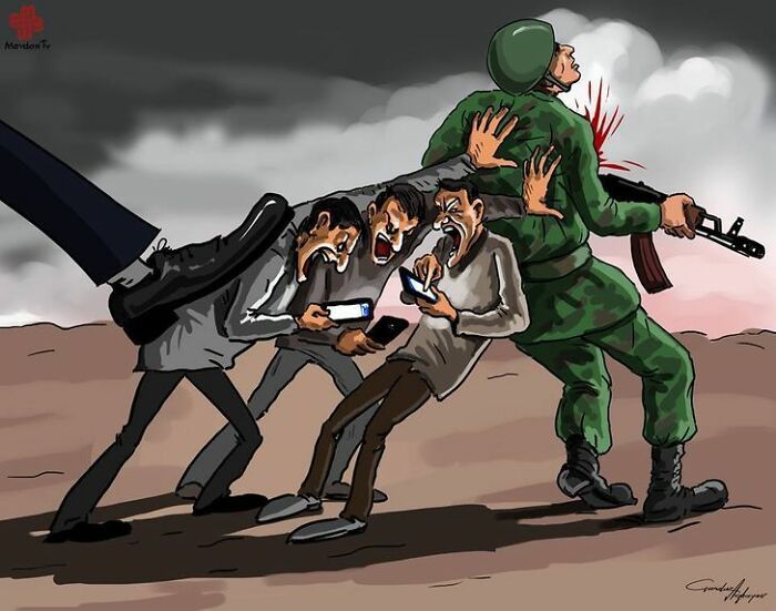 Este artista chama a atenção para os problemas da sociedade moderna em suas ilustrações (41 fotos) 3