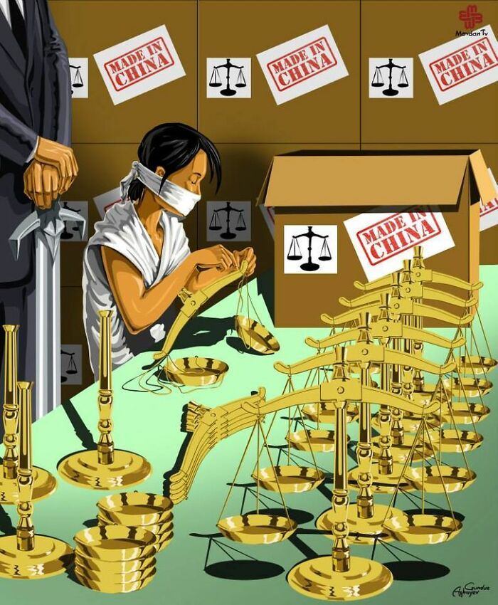 Este artista chama a atenção para os problemas da sociedade moderna em suas ilustrações (41 fotos) 6