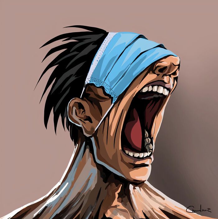 Este artista chama a atenção para os problemas da sociedade moderna em suas ilustrações (41 fotos) 14