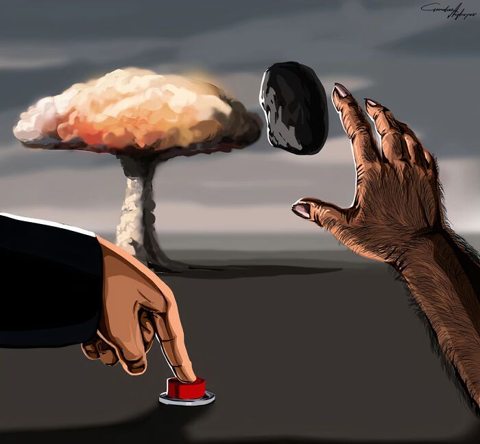 Este artista chama a atenção para os problemas da sociedade moderna em suas ilustrações (41 fotos) 16