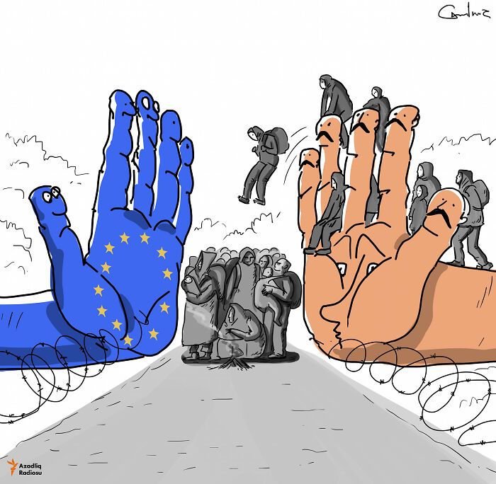 Este artista chama a atenção para os problemas da sociedade moderna em suas ilustrações (41 fotos) 30