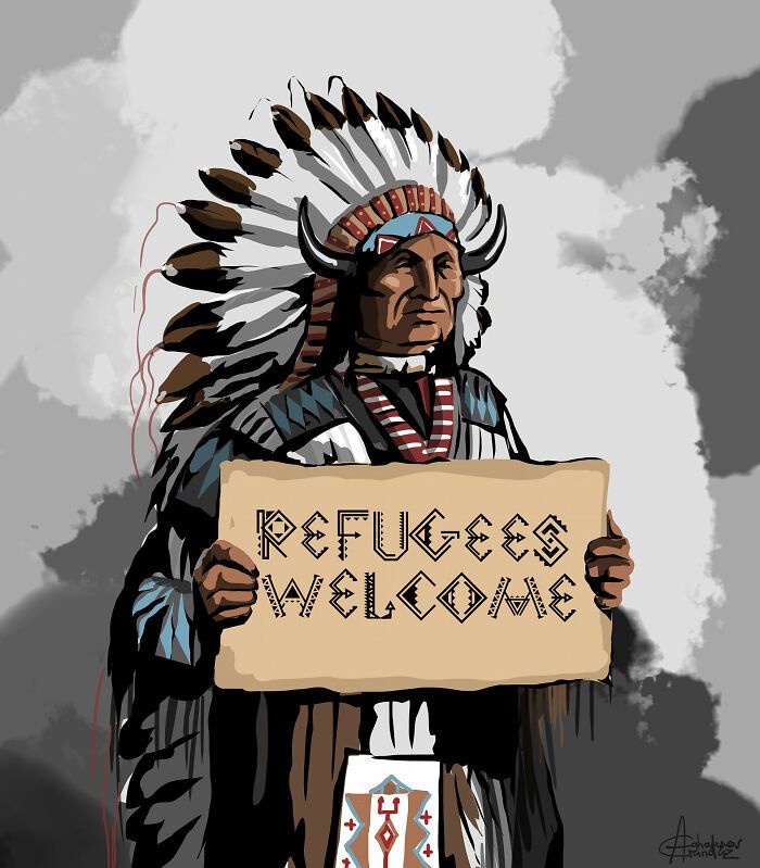 Este artista chama a atenção para os problemas da sociedade moderna em suas ilustrações (41 fotos) 31