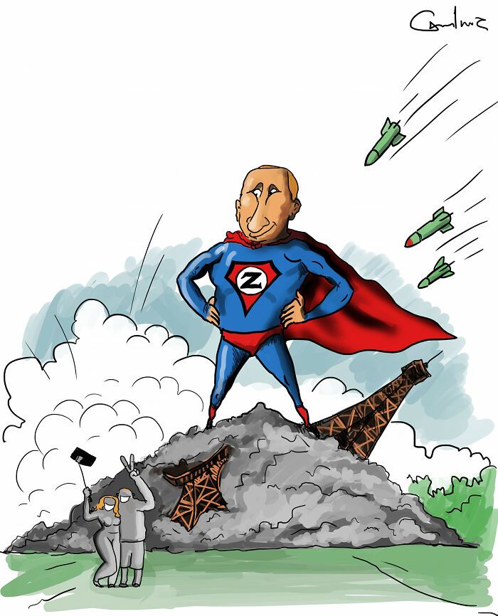 Este artista chama a atenção para os problemas da sociedade moderna em suas ilustrações (41 fotos) 36