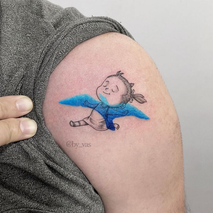 Este artista cria tatuagens que são uma combinação de “onde eu quero estar e onde realmente estou” (20 fotos) 9