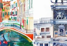 Eu sou um artista da Polônia e criei essas pinturas em aquarela de Veneza para mostrar sua beleza (21 fotos) 10