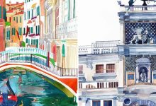 Eu sou um artista da Polônia e criei essas pinturas em aquarela de Veneza para mostrar sua beleza (21 fotos) 6