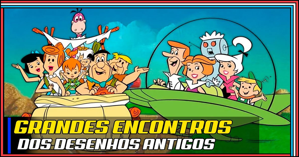 Grandes encontros de desenhos animados do passado!