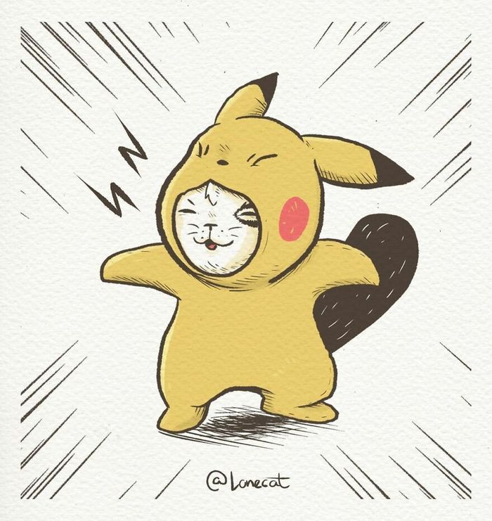 Ilustrações fofas com um gato introvertido que está apenas vivendo sua vida (29 fotos) 16