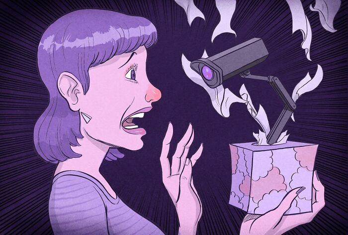 43 ilustrações instigantes de Koren Shadmi que retratam as realidades e questões da vida moderna 38