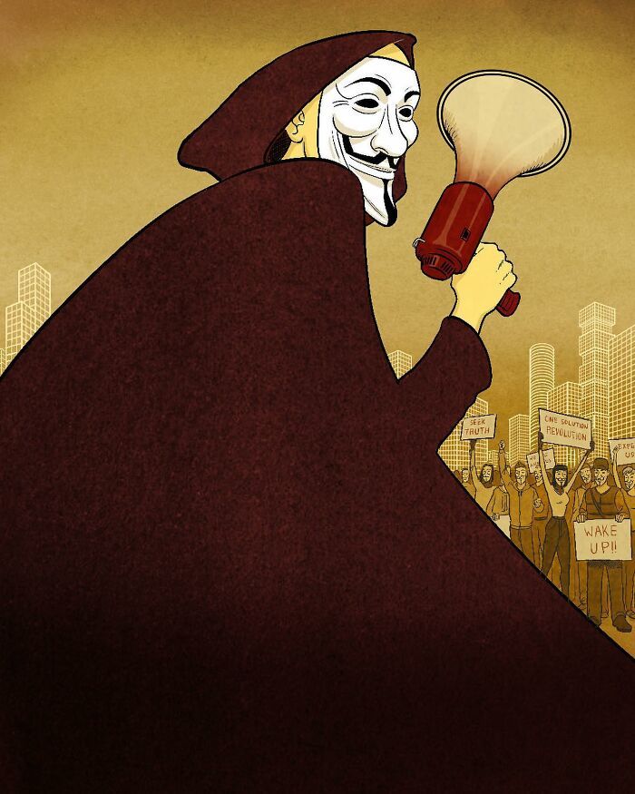 43 ilustrações instigantes de Koren Shadmi que retratam as realidades e questões da vida moderna 35