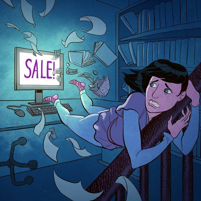 43 ilustrações instigantes de Koren Shadmi que retratam as realidades e questões da vida moderna 4