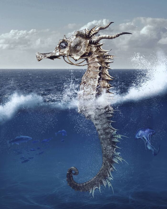 21 imagens surreais que criei combinando minhas fotos no Photoshop 9