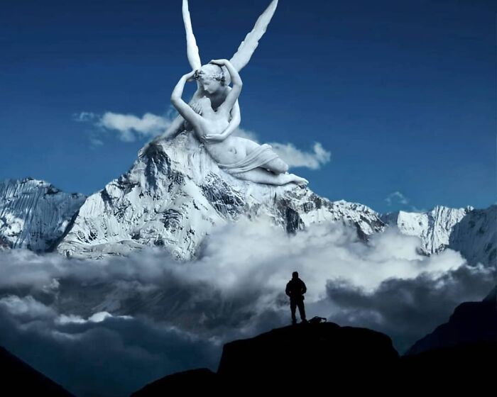 21 imagens surreais que criei combinando minhas fotos no Photoshop 16