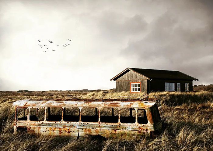 21 imagens surreais que criei combinando minhas fotos no Photoshop 18