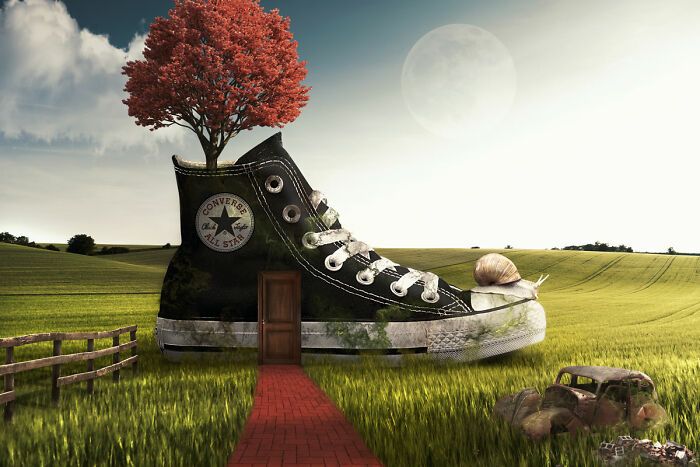 21 imagens surreais que criei combinando minhas fotos no Photoshop 21