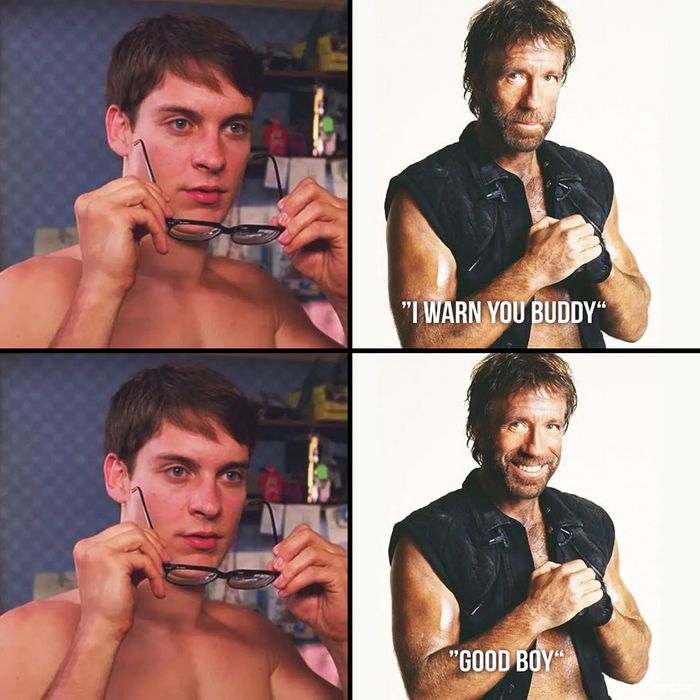 28 memes que mostram celebridades e seus dublê de uma maneira engraçada 15